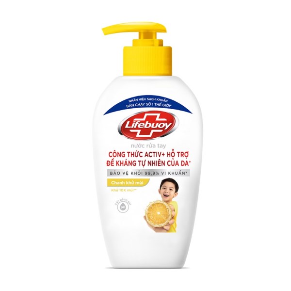 Nước rửa tay Lifebuoy chanh